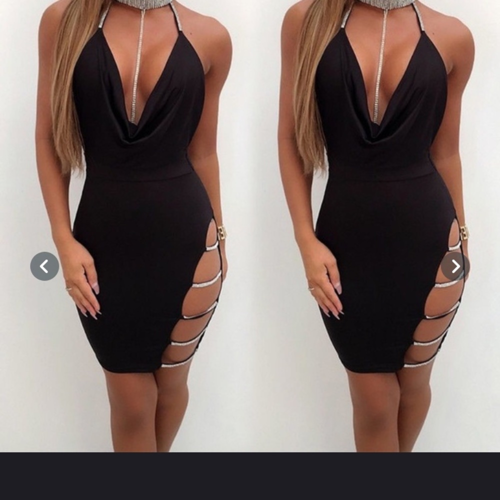 NWOT. SUPERvSale!!! Sexy Cocktail Dress. Large.